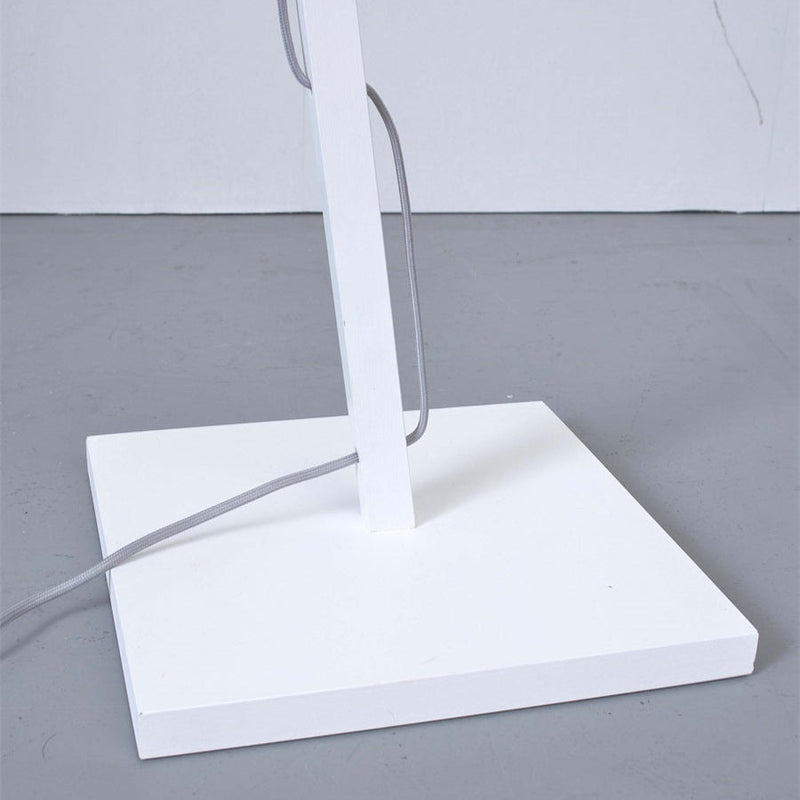 Lampadaire Ibiza Bambou Blanc et Naturel 150 cm