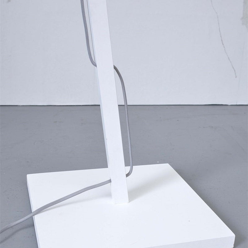 Lampadaire Ibiza Bambou Blanc et Naturel 150 cm