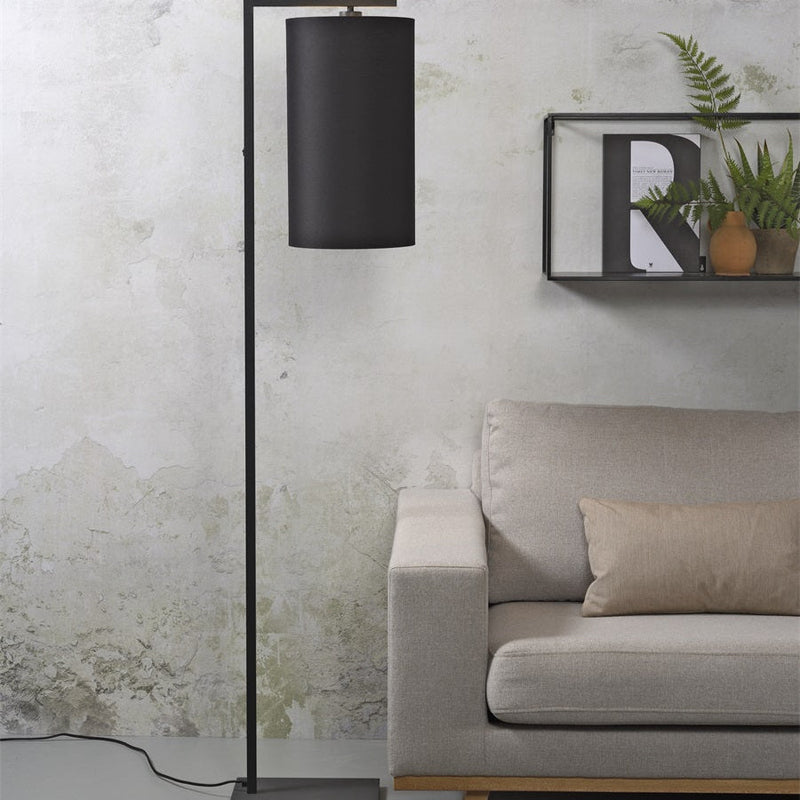 Lampadaire Boston Noir L