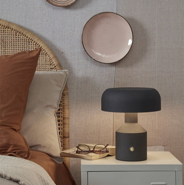 Lampe à Poser Porto Fer Noir