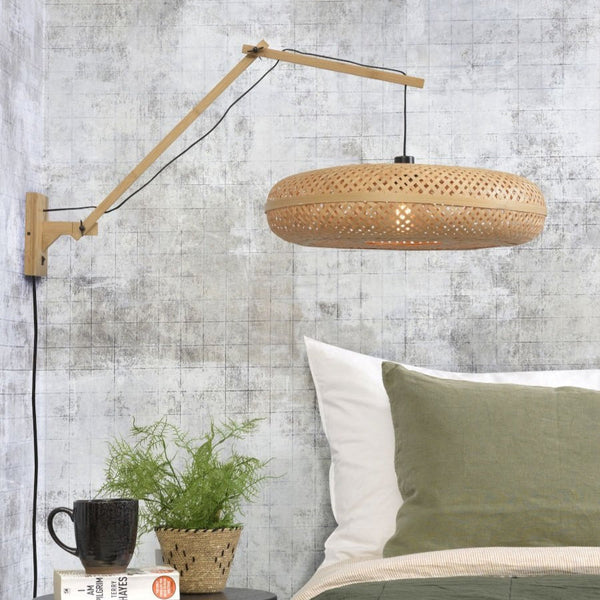 Applique Murale Palawan Bambou Naturel 60x15 cm L