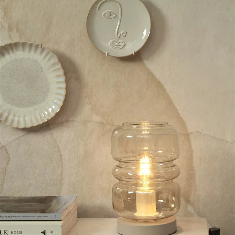 Lampe à Poser Verona Verre Dégradé Ambre