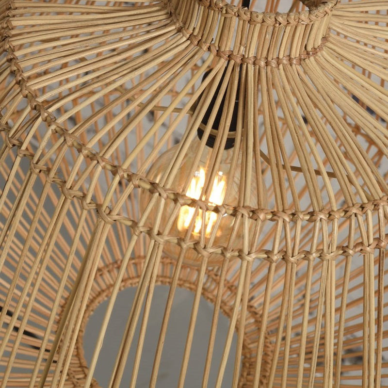 Madagascar Natural Rattan Suspension Ø60 cm
