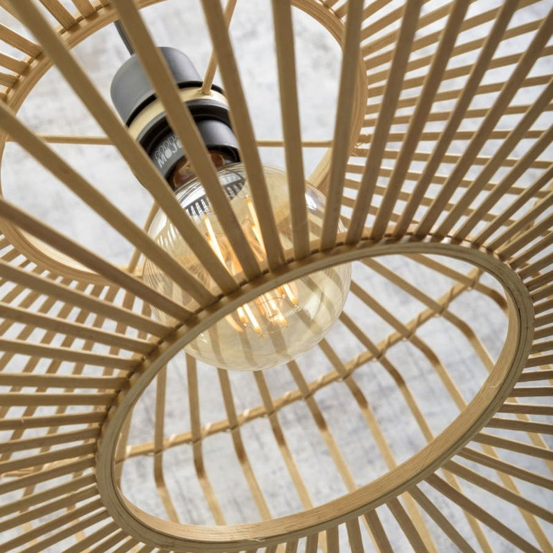 Lampadaire Bromo Bambou Naturel 176 cm