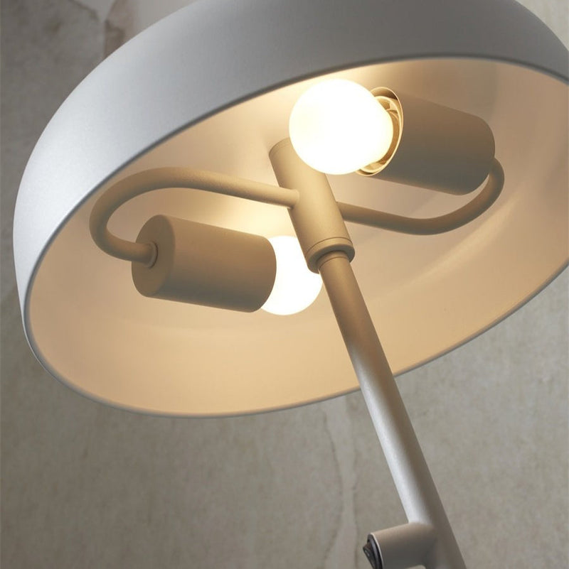 Lampadaire Porto Fer Gris Clair 145 cm