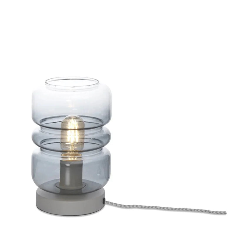 Lampe à Poser Verona Verre Dégradé Gris Clair