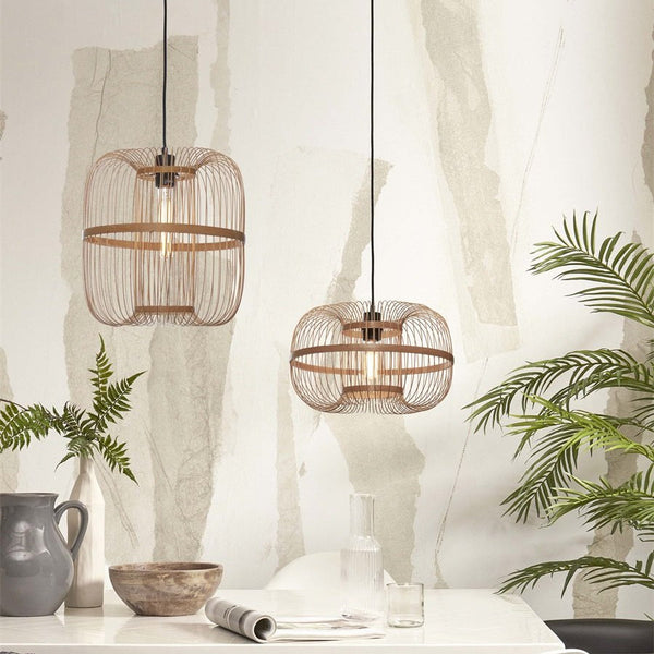 Suspension Hokkaido Bambou Naturel 25 cm