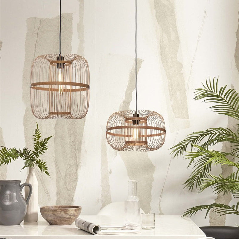 Suspension Hokkaido Bambou Naturel 25 cm