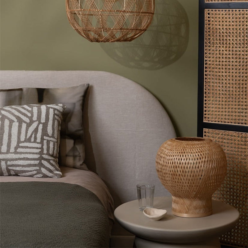 Lampe de Table Barbados Bambou Naturel 25 cm