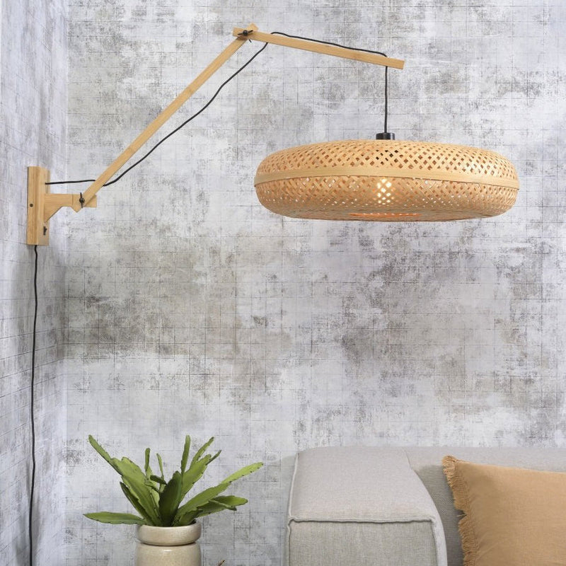 Applique Murale Palawan Bambou Naturel 60x15 cm L