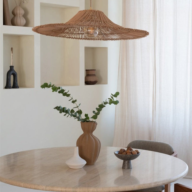 Suspension Cancun Rotin Naturel
