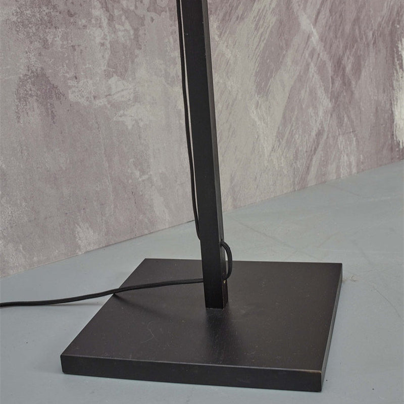 Lampadaire Java Straight Bambou Noir 128 cm