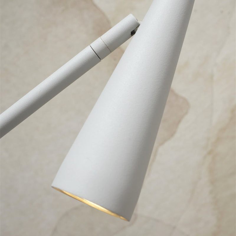 Lampadaire Bordeaux GU10 Fer Gris Clair