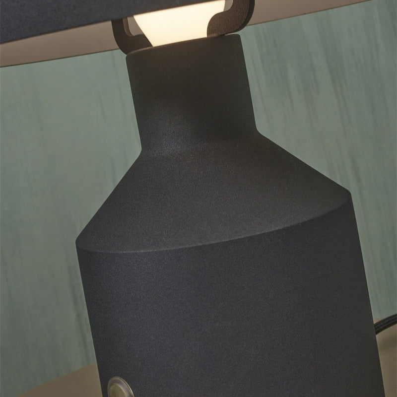 Lampe à Poser Porto Fer Noir
