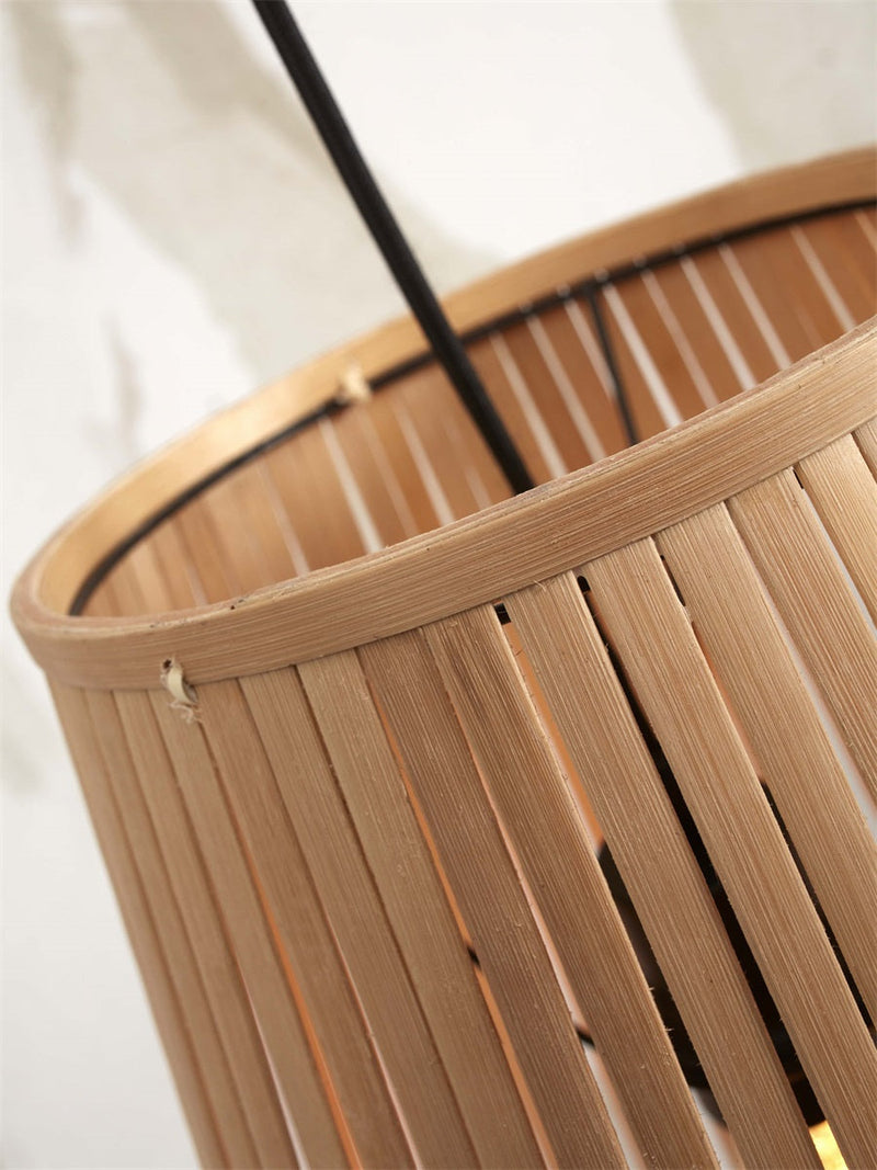 Suspension Merapi Bambou Naturel 30 cm