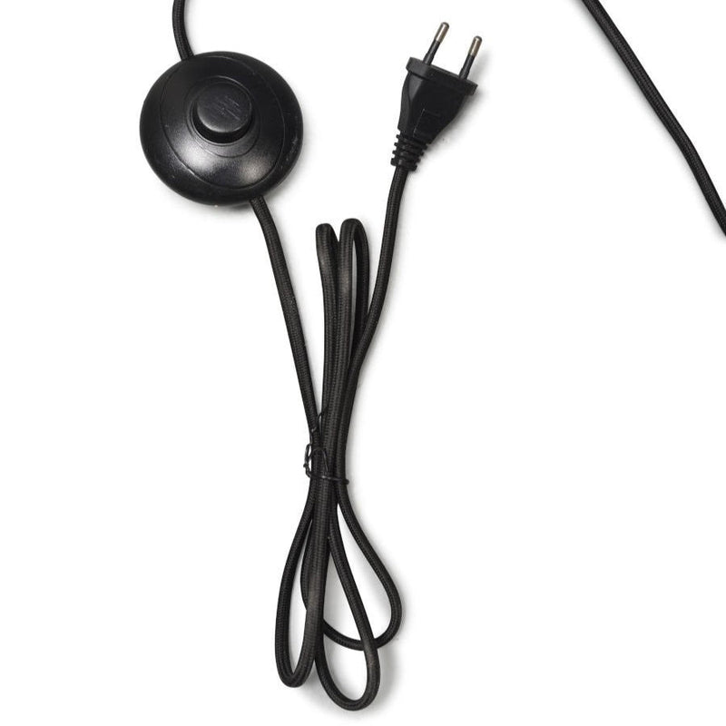 Lampadaire Bali Bambou Naturel et Noir 176 cm