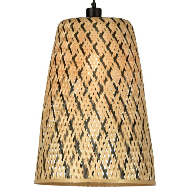 Suspension Kalimantan Bambou Conique Ø34 cm