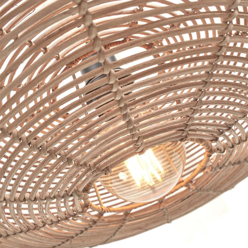 Lampadaire Tanami Rotin et Bambou Naturel 150 cm