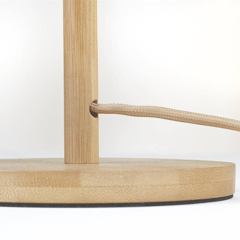Lampe de Table Java Bambou Naturel LED