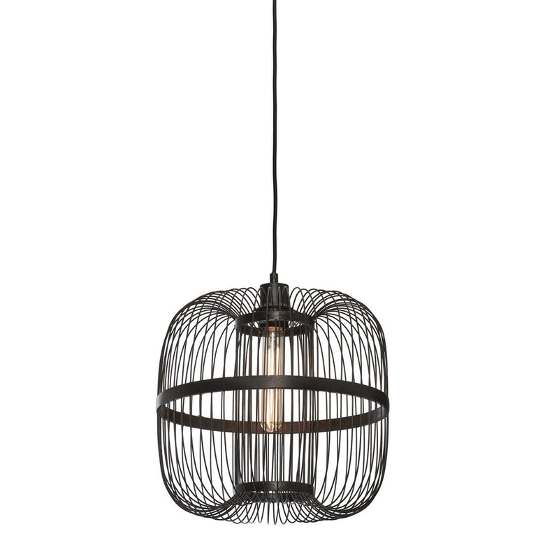 Suspension Hokkaido Bambou Noir 38 cm