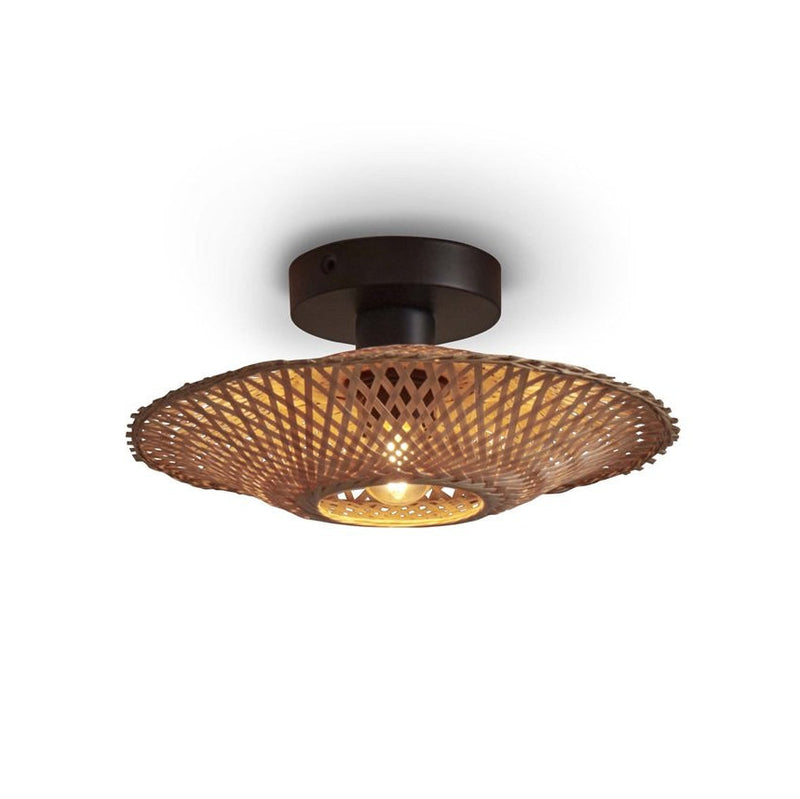 Plafonnier Kalimantan Bambou Naturel 30 cm