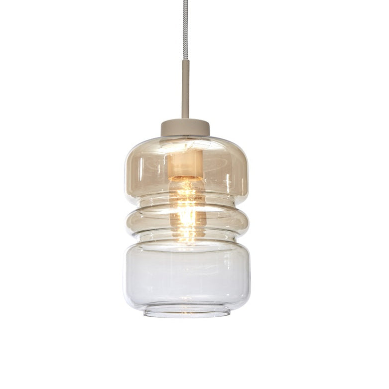 Suspension Verona Verre Ambré Dégradé Ø15 cm
