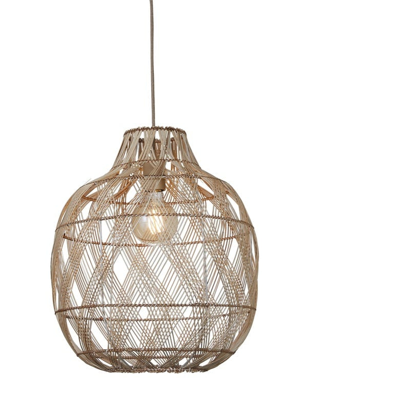 Suspension Arizona Bambou Naturel 70 cm