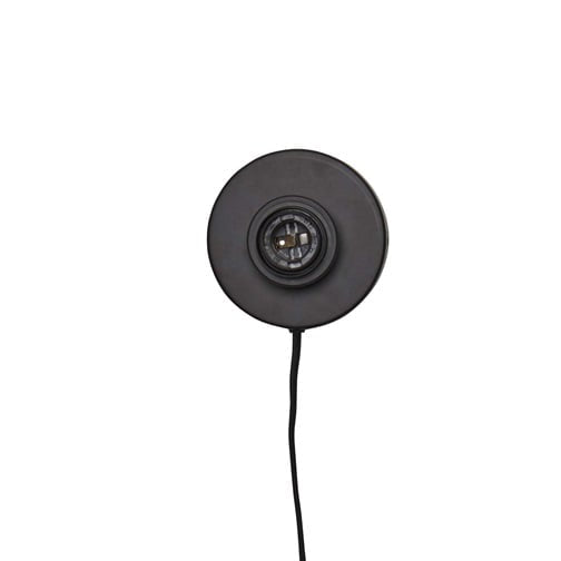 Applique Murale Kalimantan Bambou Noir et Naturel 60 cm