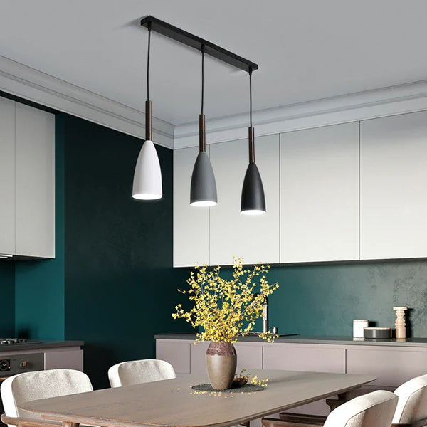 Suspension Triple Aluminium Nordique Minimaliste