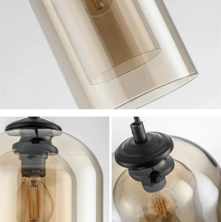 Suspension Verre Double Nordique