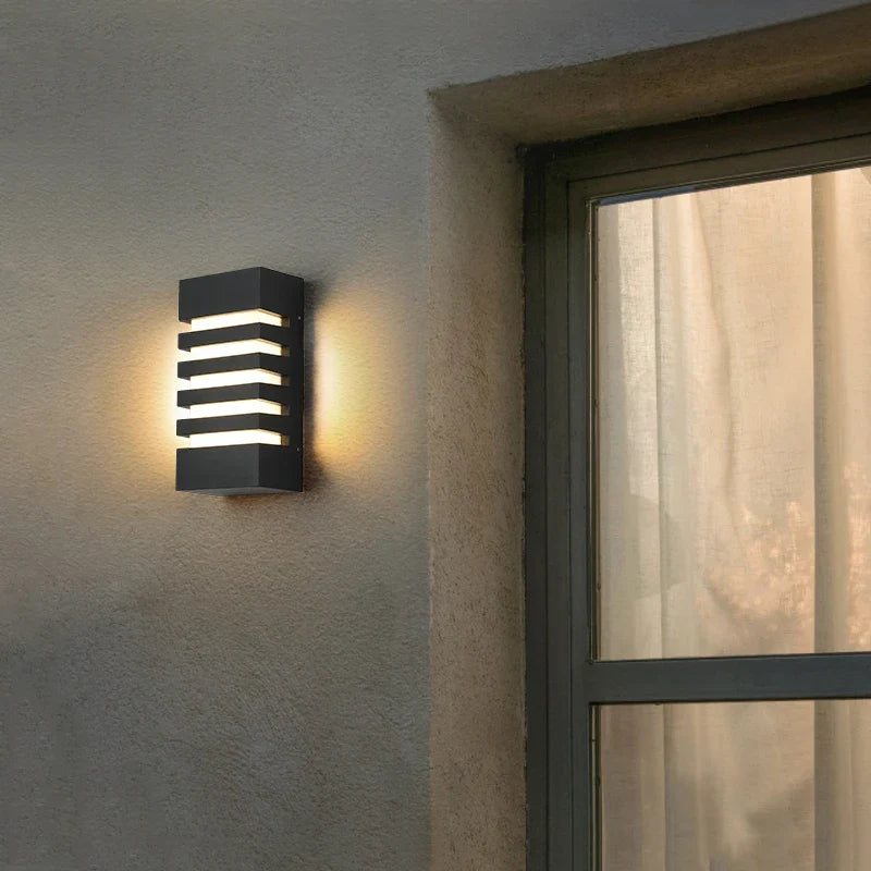 Applique Murale LED Aluminium Rayé Moderne