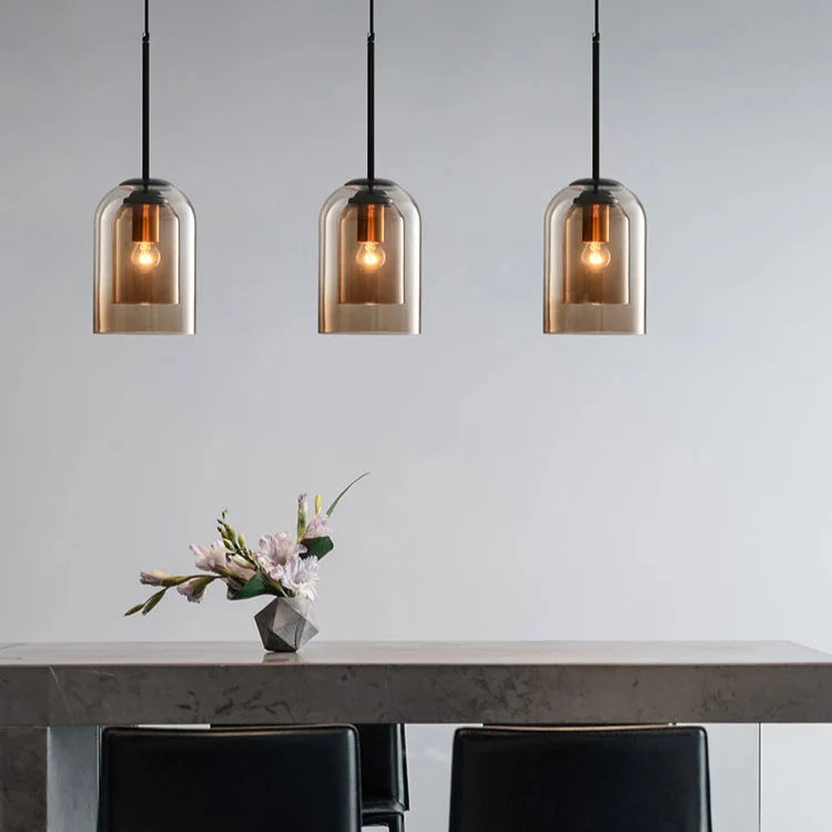Suspension Verre Double Nordique