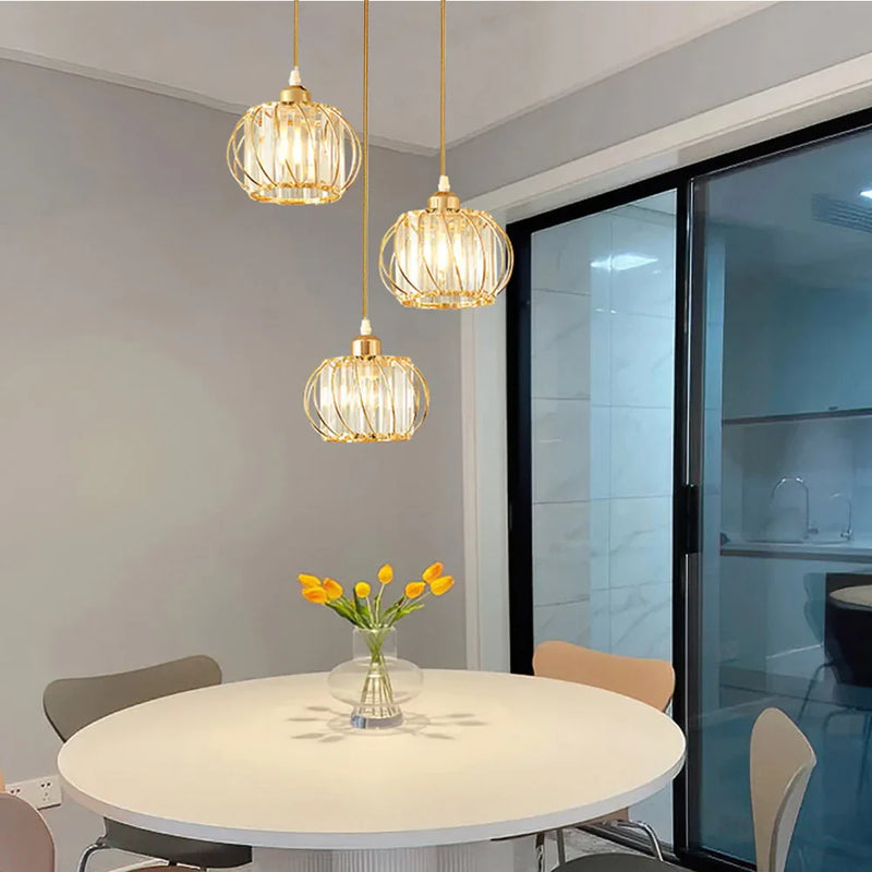 Suspension Métal Chandelier Moderne