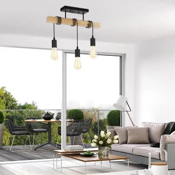 Plafonnier Bois Moderne Enroulé