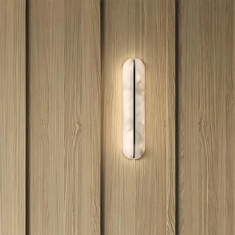 Applique Murale Ligne Marbre Moderne