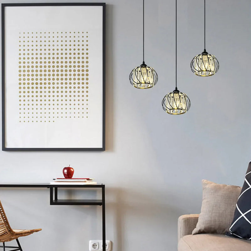 Suspension Métal Chandelier Moderne