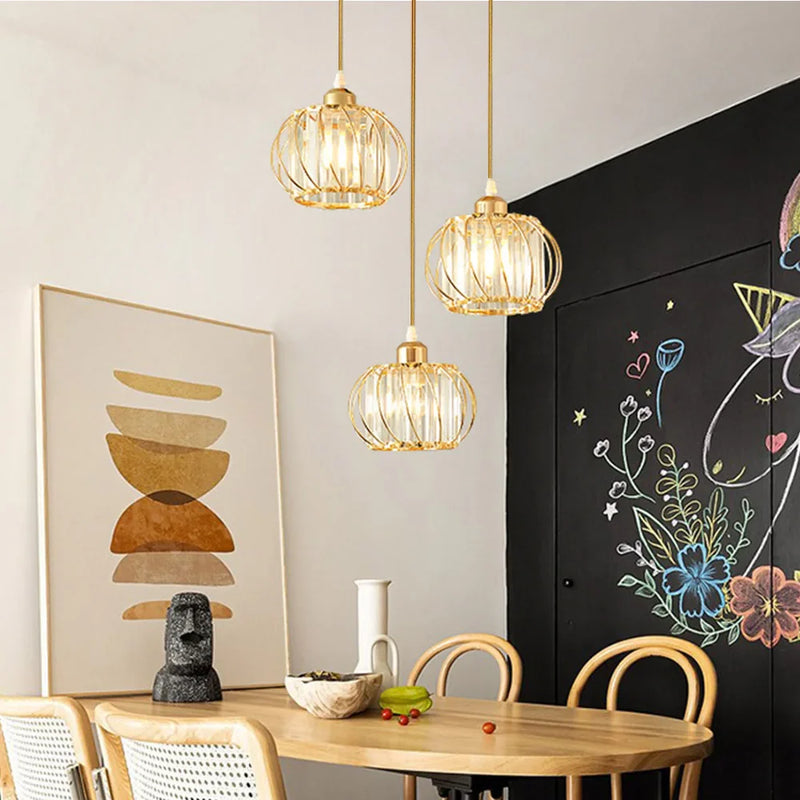 Suspension Métal Chandelier Moderne
