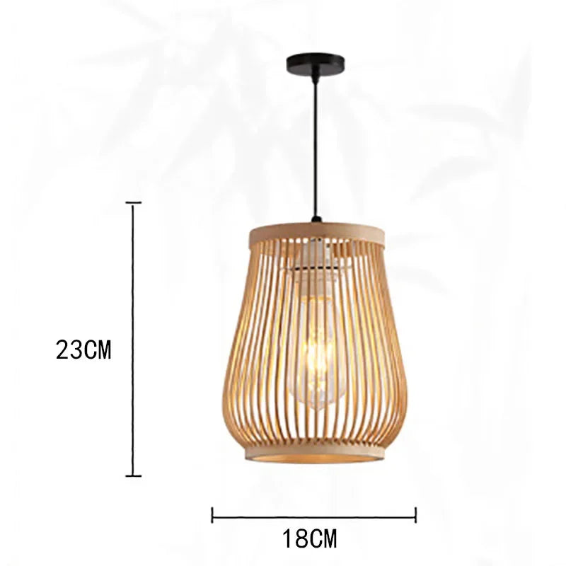 Suspension Bambou Style Chinois Moderne