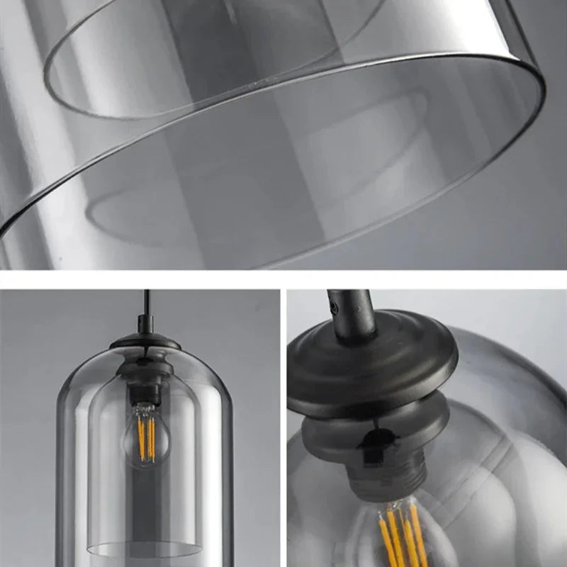 Suspension Verre Double Nordique