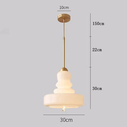 Suspension Nordique Forme Créative Verre