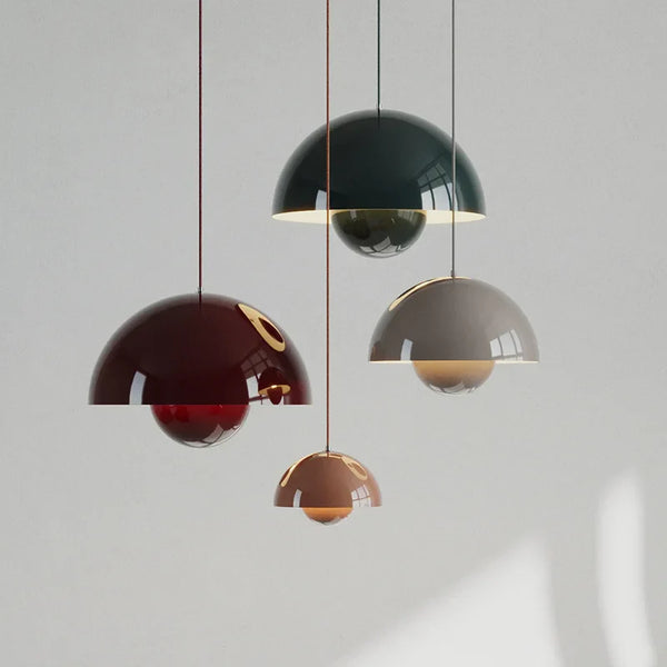 Suspension Champignon Nordique Colorée