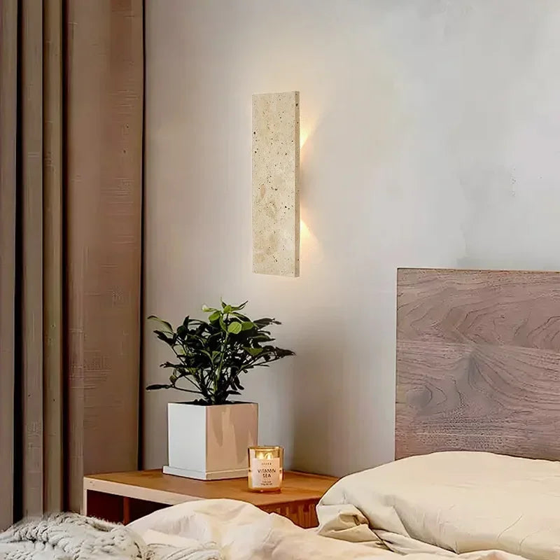 Applique Murale Rectangle Pierre Moderne