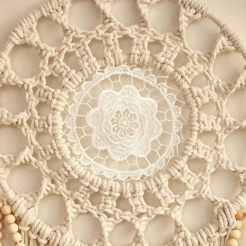 Attrape-Rêve Bohème Macramé Tissé Main