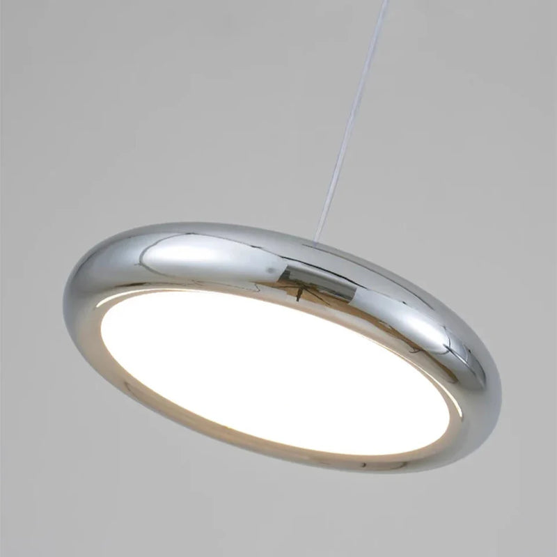 Suspension Chrome Plate Moderne LED