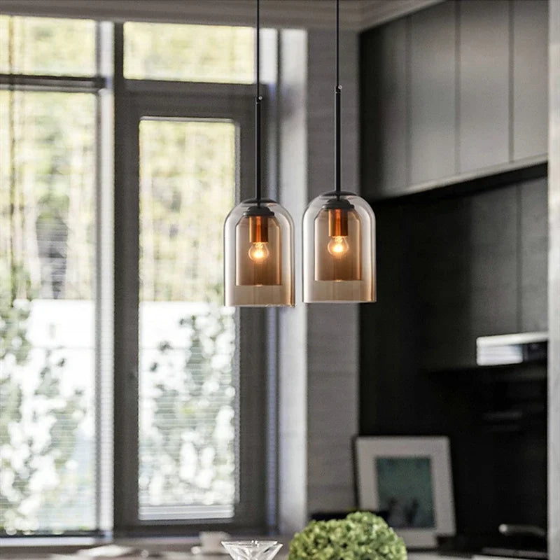 Suspension Verre Double Nordique
