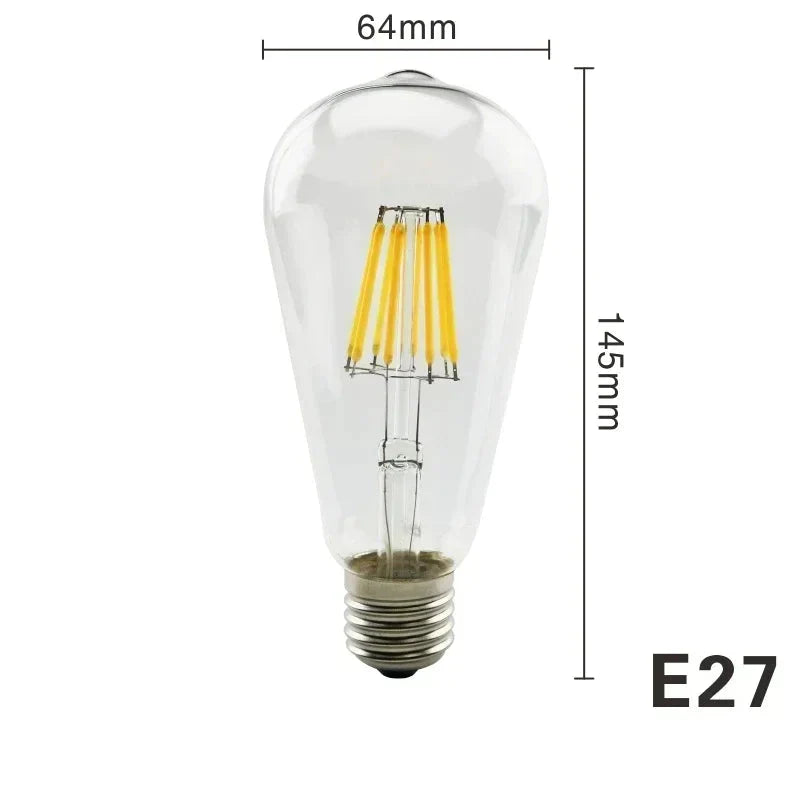 Ampoule LED Vintage Edison E14/E27