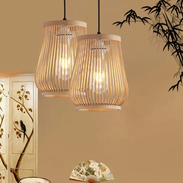 Suspension Bambou Style Chinois Moderne