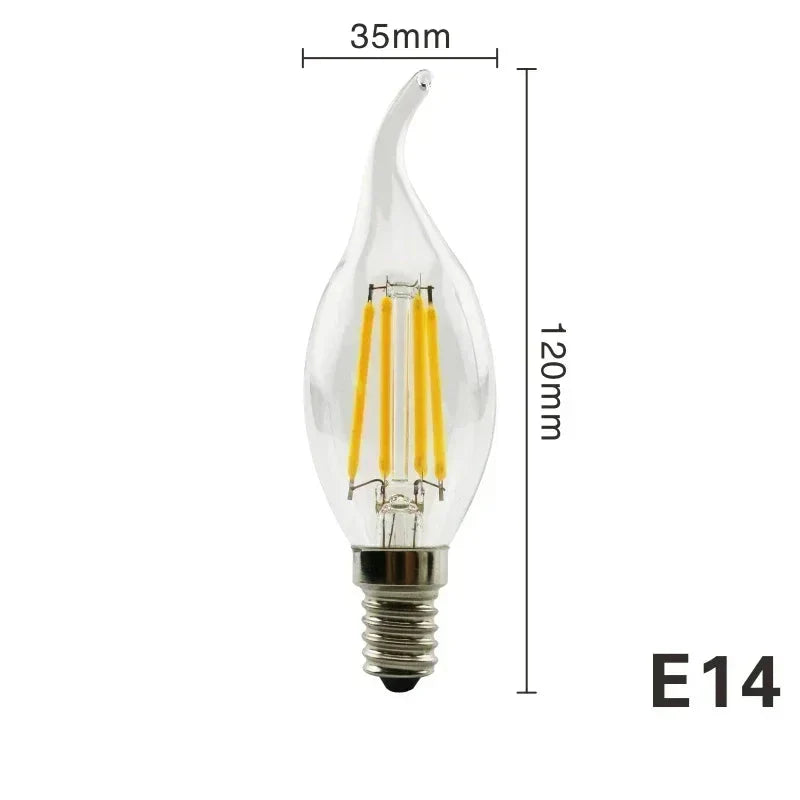 Ampoule LED Vintage Edison E14/E27