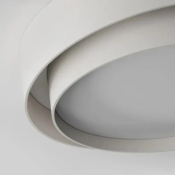 Plafonnier LED Nordique Double Cercle