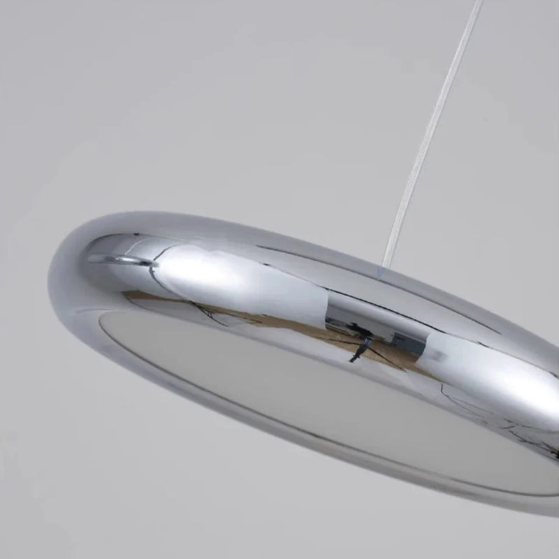 Suspension Chrome Plate Moderne LED